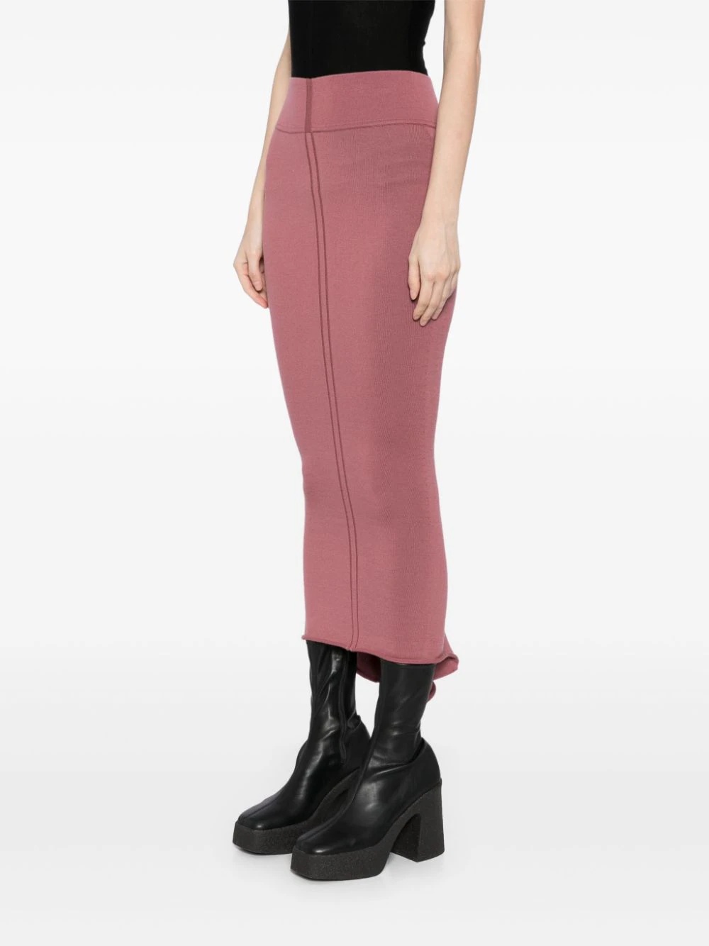 Rick Owens Calf Dauphine Skirt | club21 | REVERSIBLE