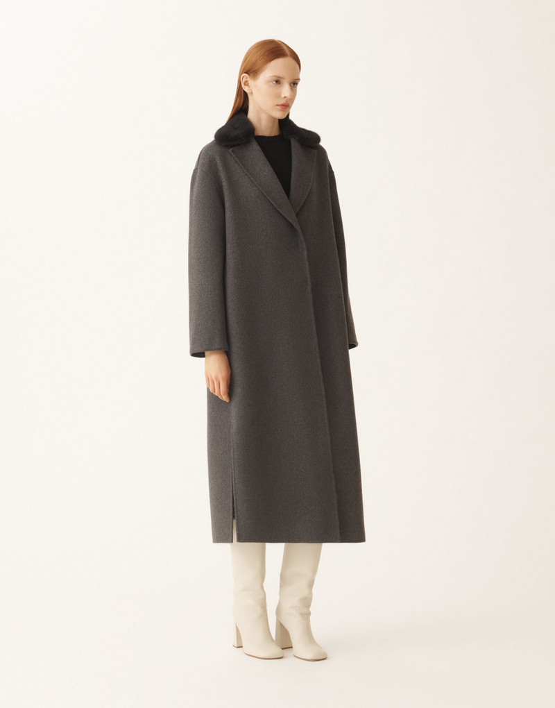 Double-faced cashmere coat 3