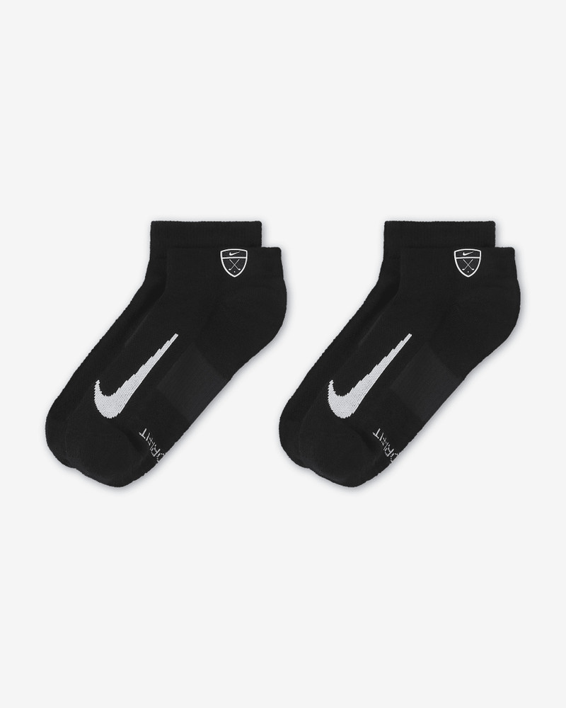 Nike Nike Multiplier Low Golf Quarter Socks (2 Pairs) outlook
