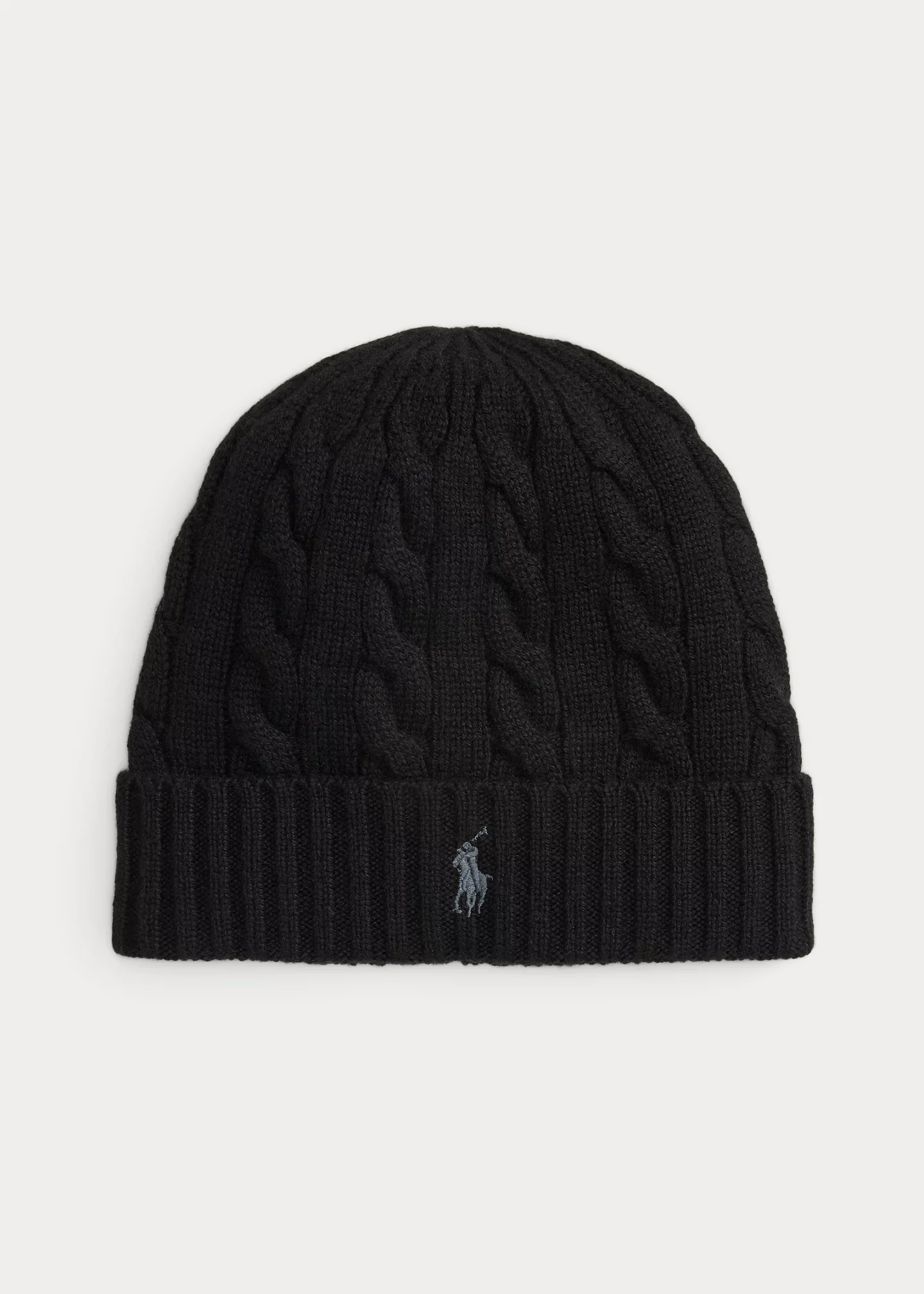 Cable-Knit Wool-Cashmere Beanie - 1
