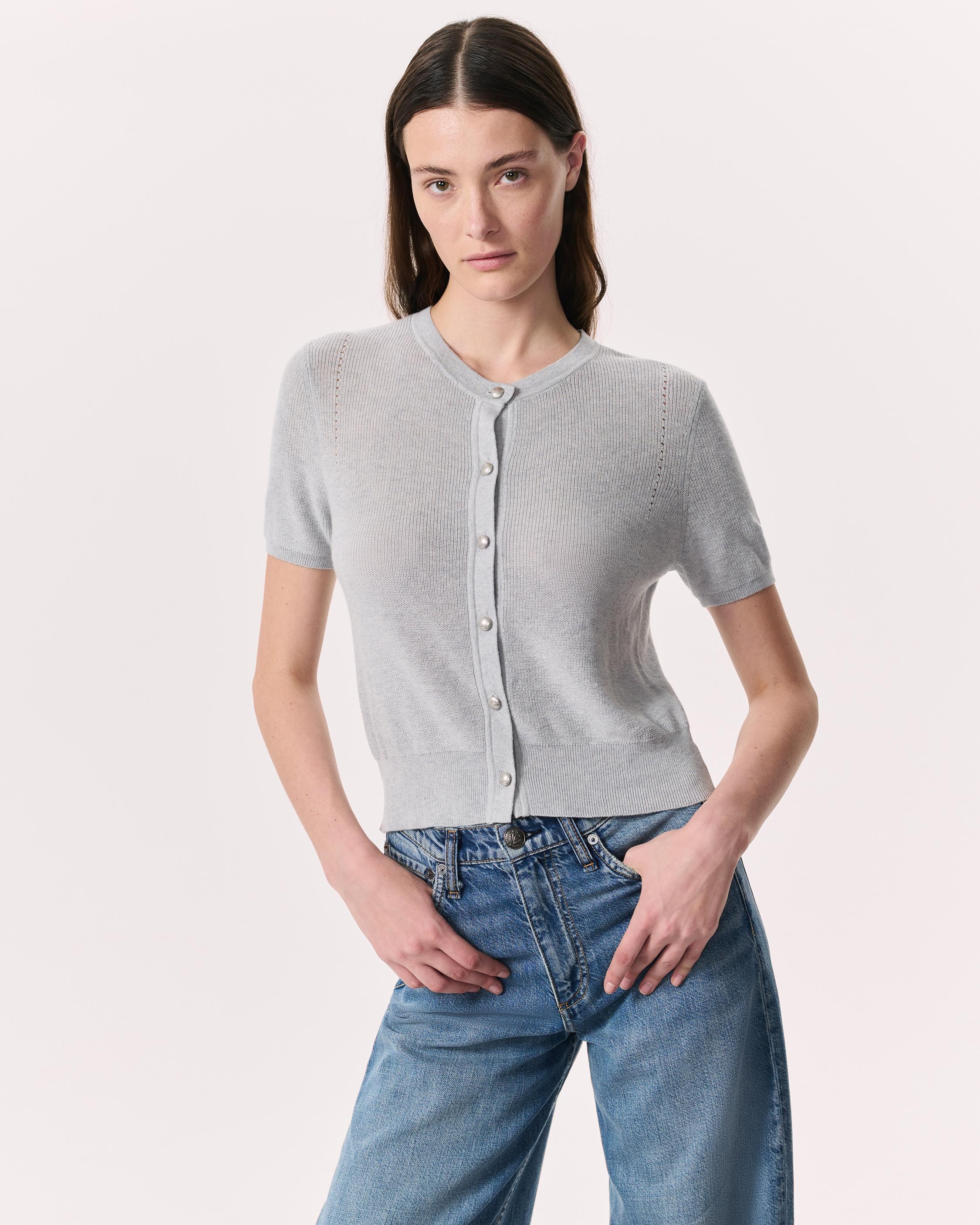 Dina Cotton-Blend Cardigan - 2