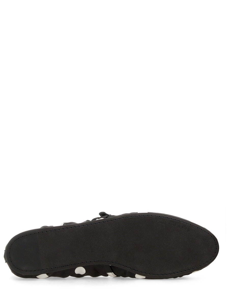 Dolce & Gabbana Women Printed Satin Ballerina - 5