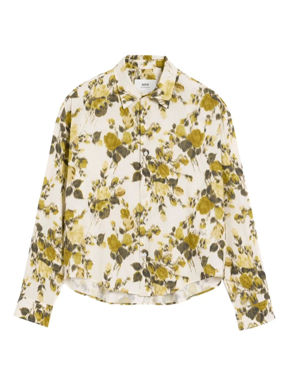 floral-print shirt - 1