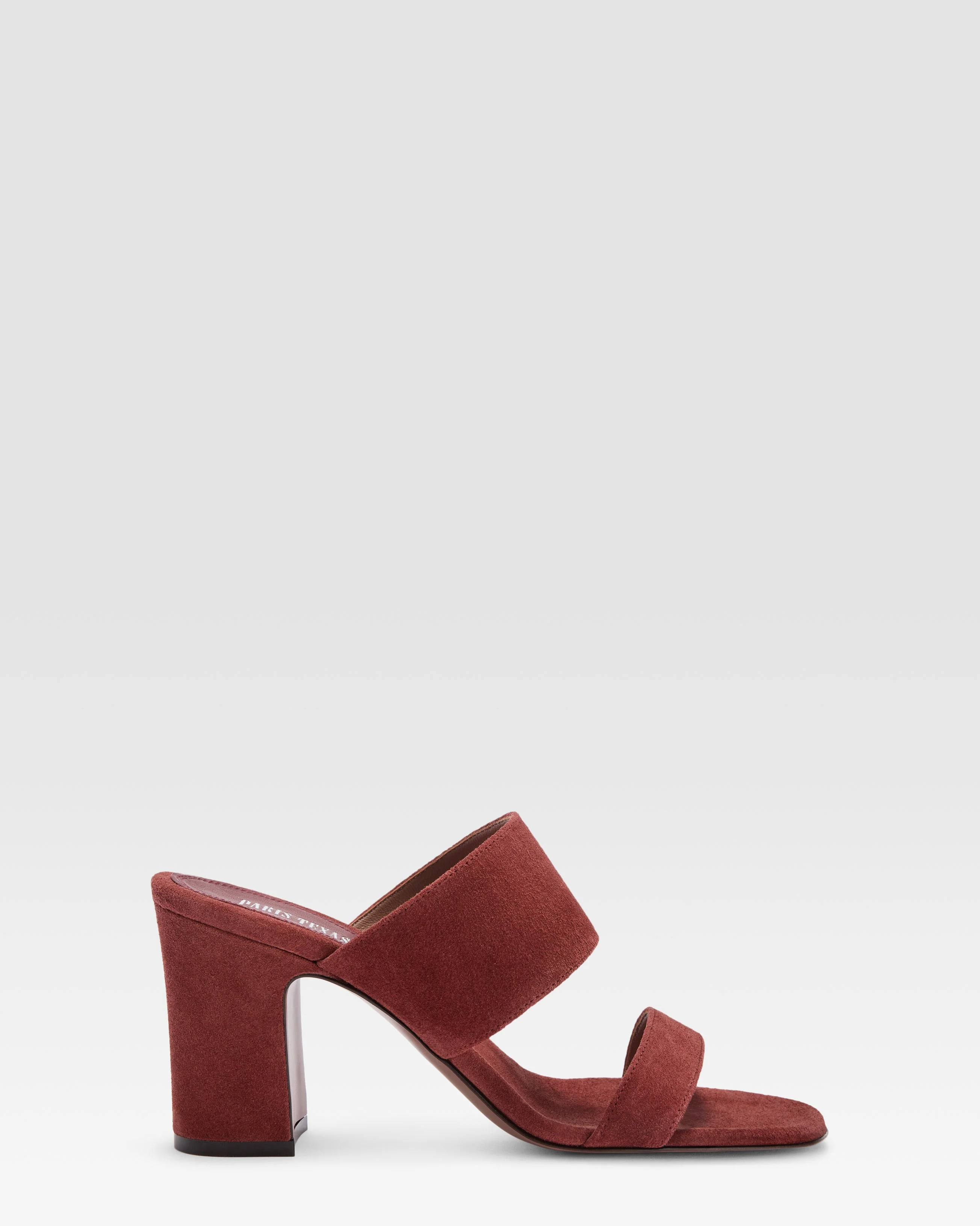 SUEDE LEATHER MULE - 1