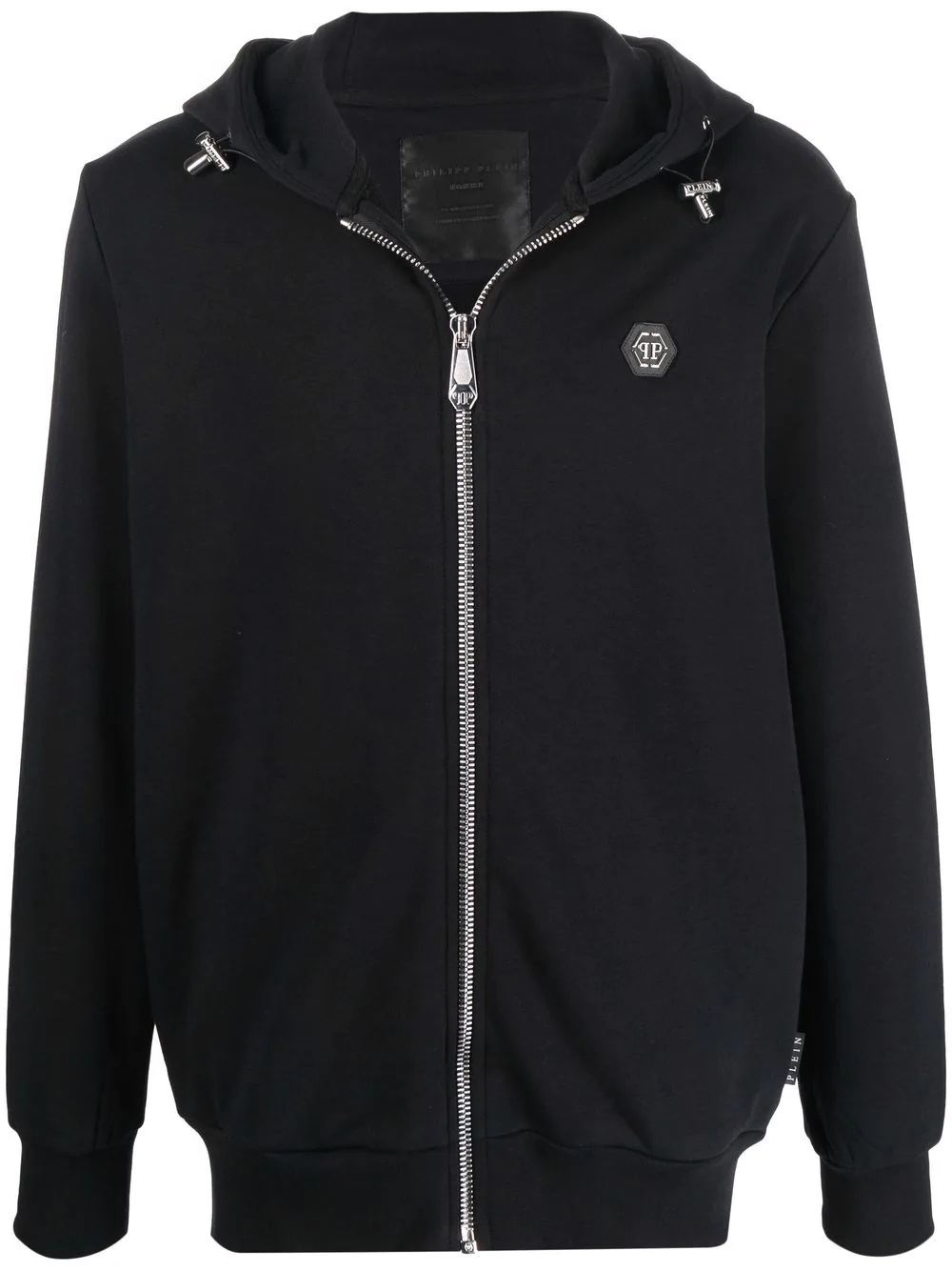 hooded sweat jacket - 1