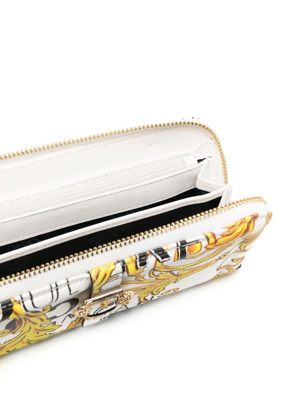 all-over baroque-print wallet - 3