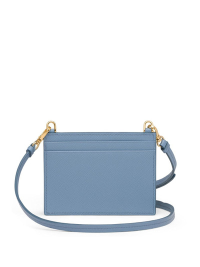 Prada shoulder strap card holder outlook