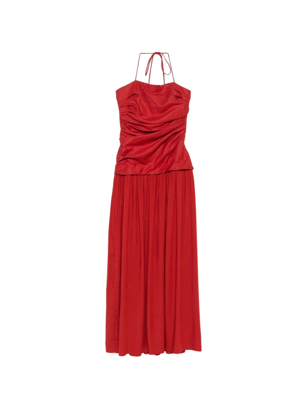 Notte ruched-bodice maxi dress - 1