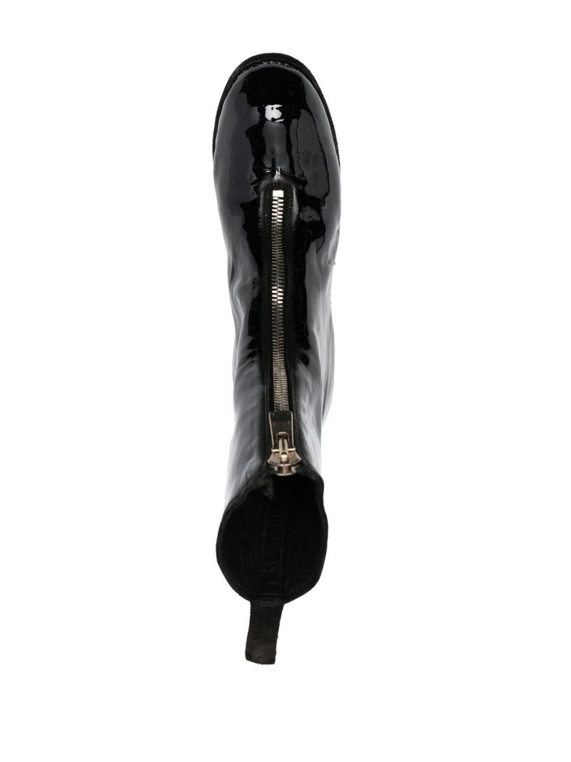 laminated leather boots 4