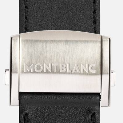 Montblanc Black Leather Strap outlook