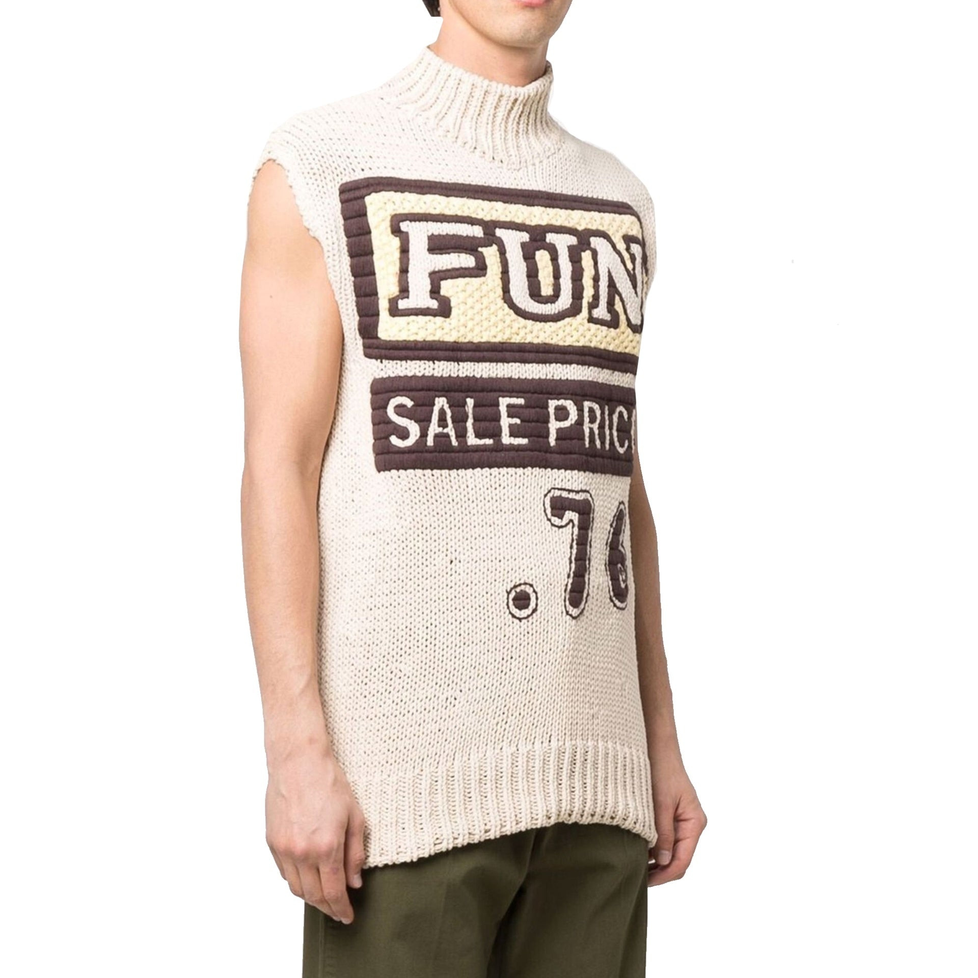 Jil Sander Slogan Print Vest Pullover Men - 2