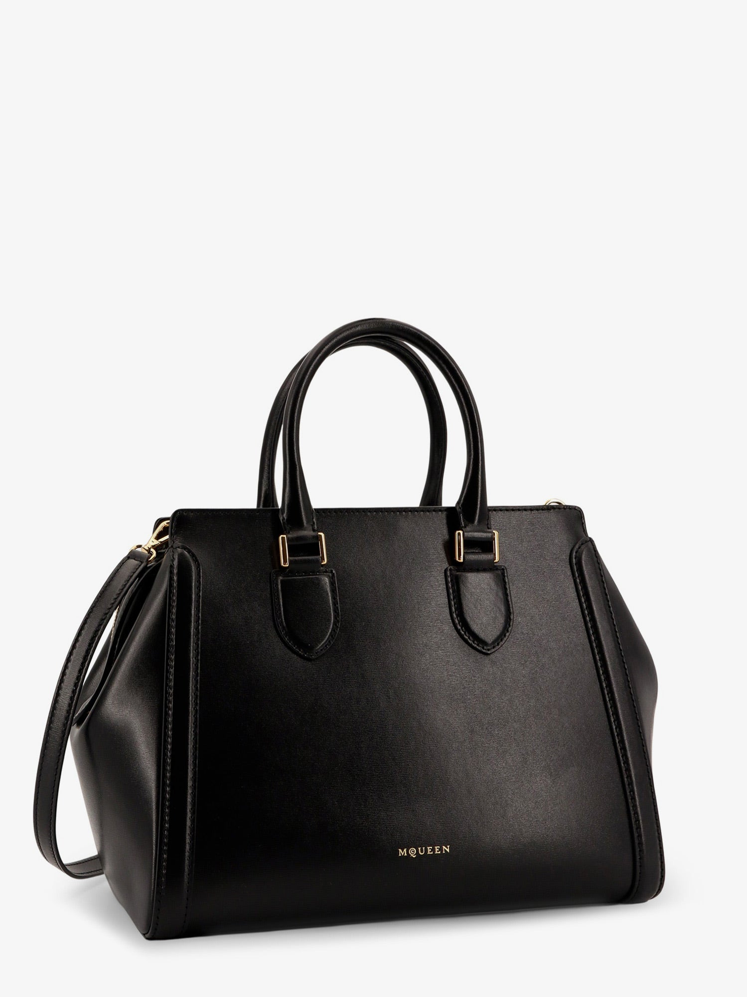 Alexander Mcqueen Women Birdee Large Leather Shoulder Bag - 4