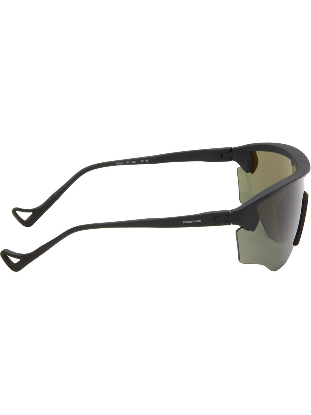 Black Junya Racer Sunglasses - 2