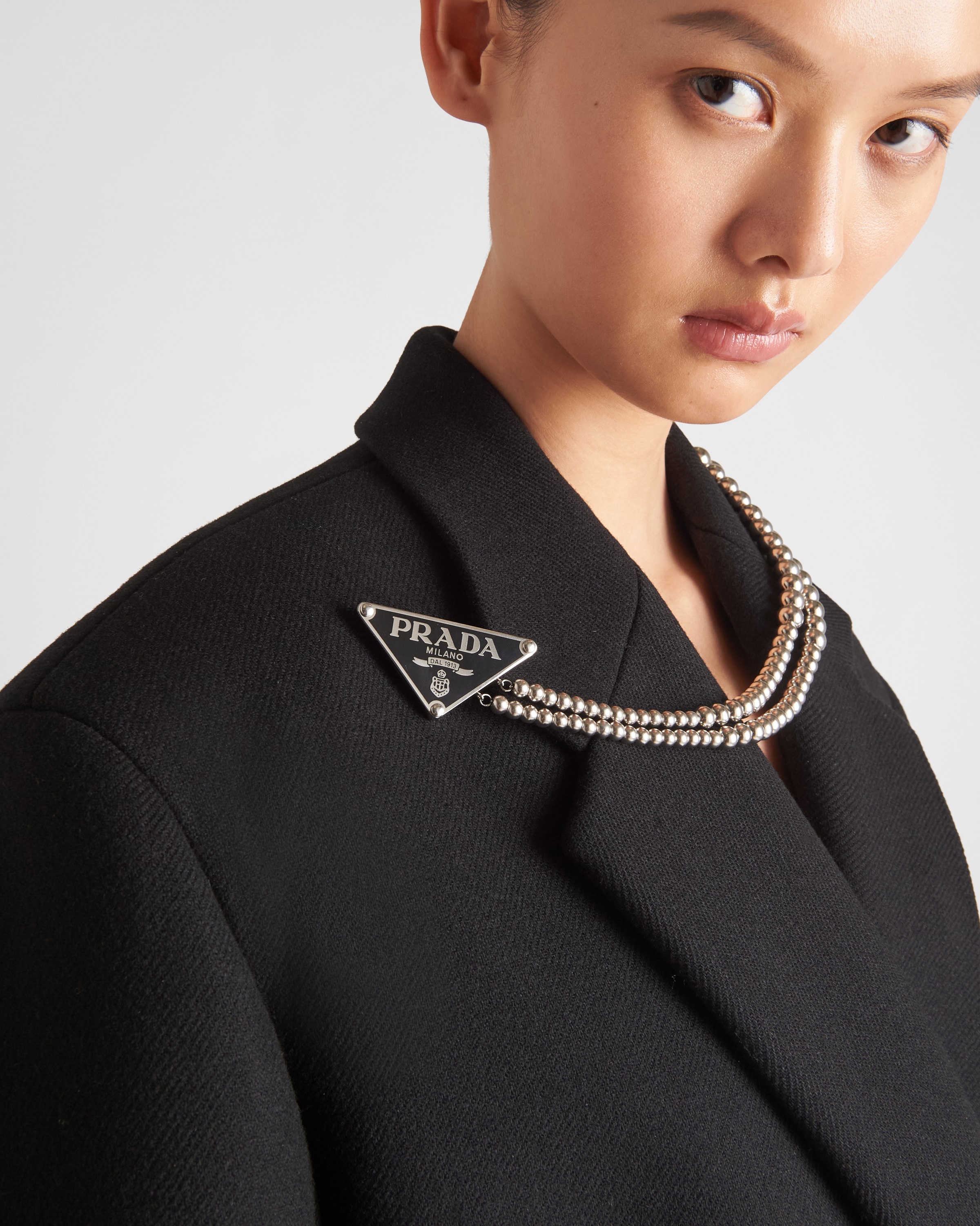 Double-breasted cloth coat - 3