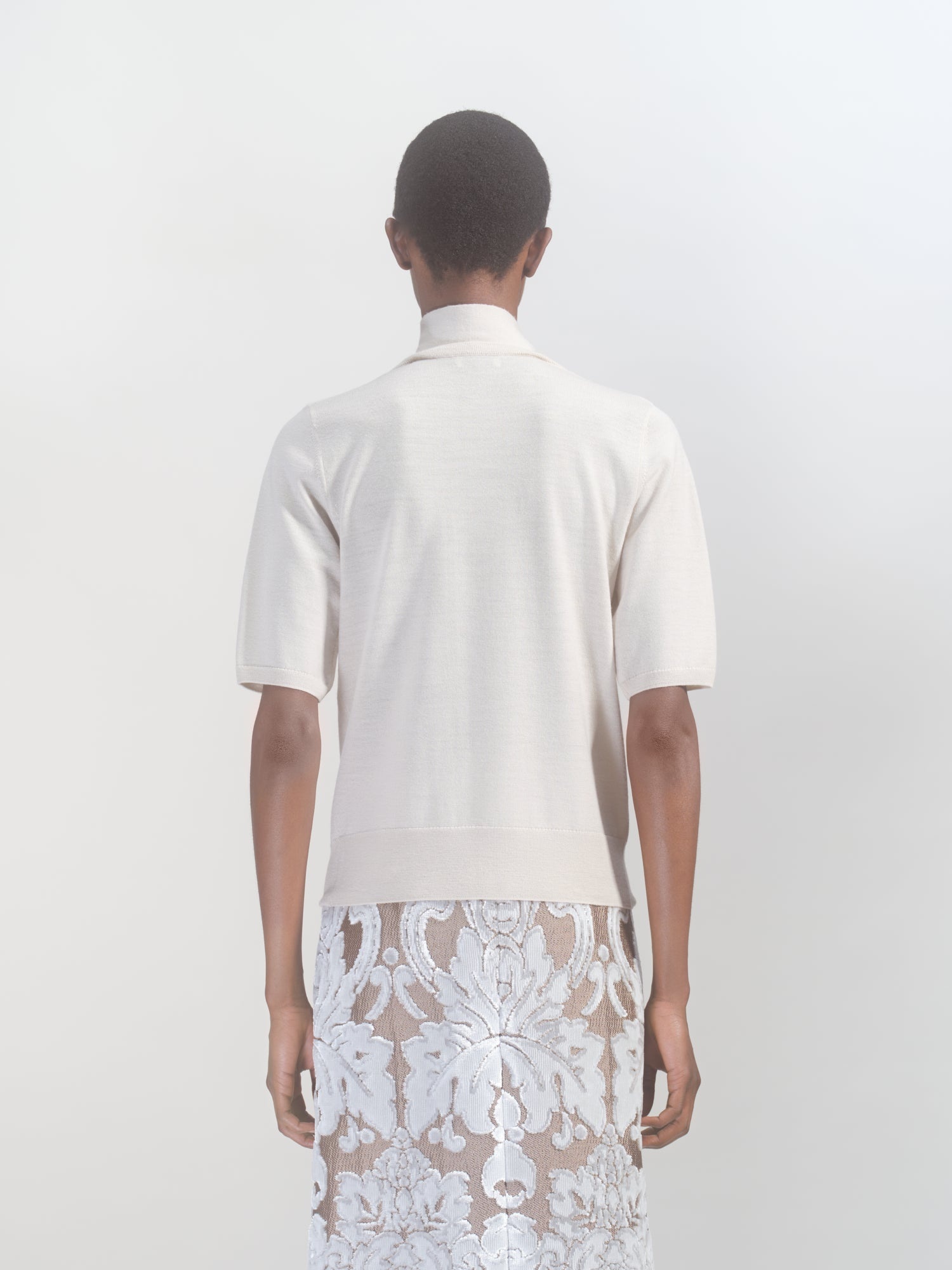SHORT SLEEVE SWEATER - 4
