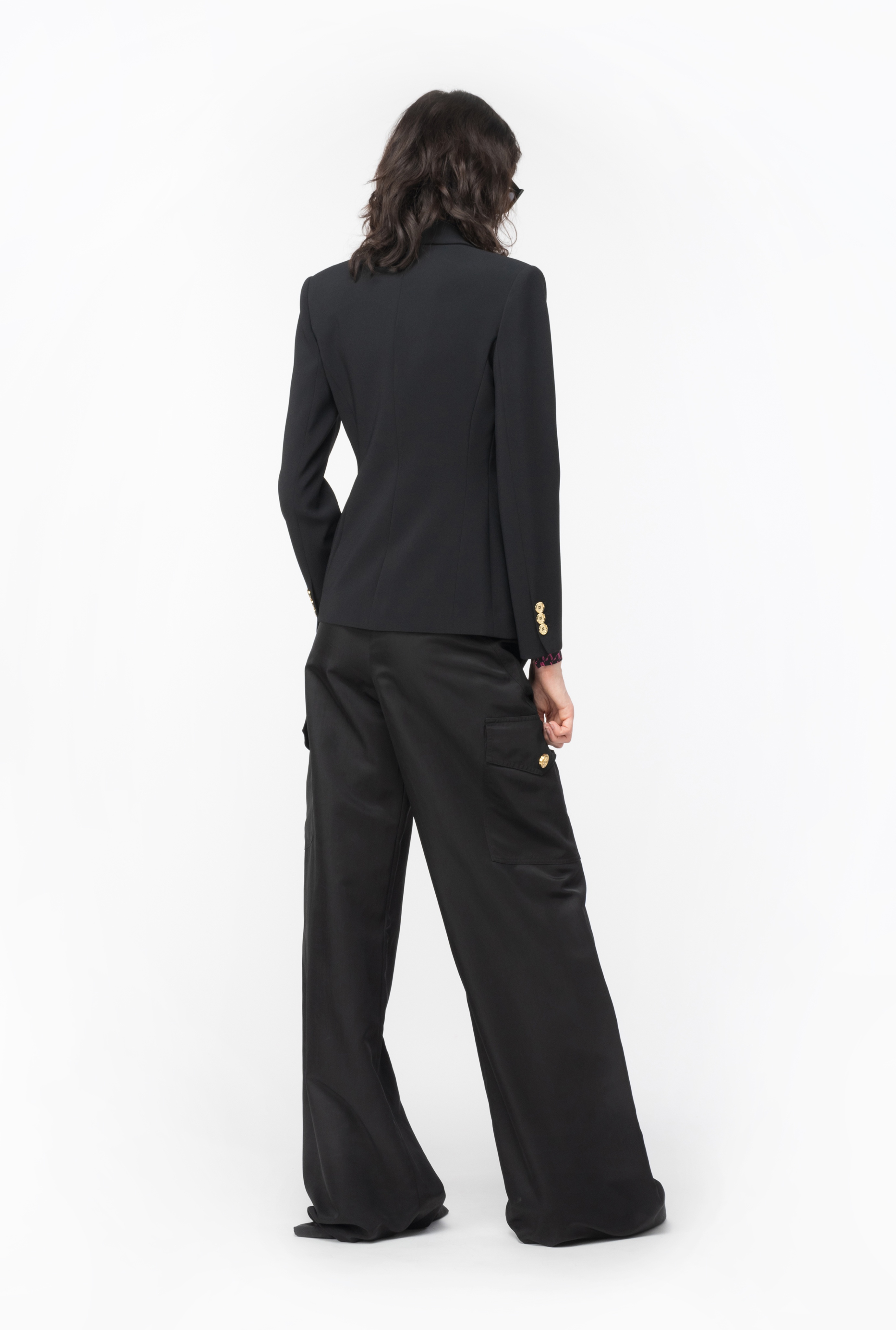 SINGLE-BREASTED STRETCH BLAZER - 4