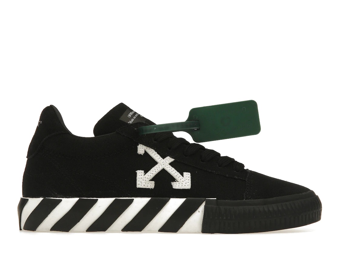 OFF-WHITE Vulc Low Canvas Black Black SS22 (Women's) - 1