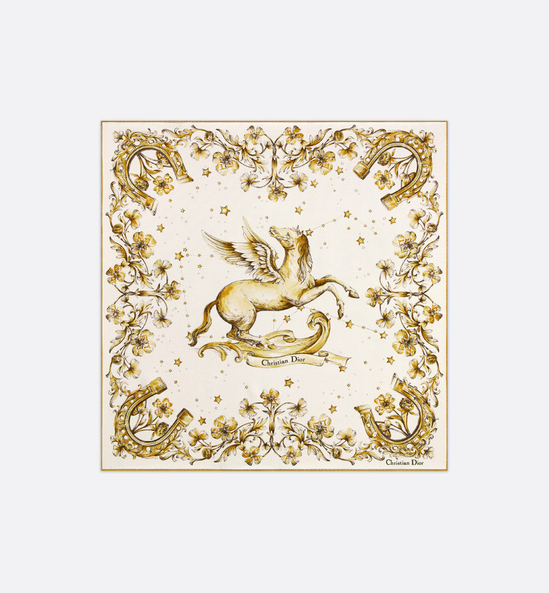 Dior Pegasus 70 Square Scarf 1
