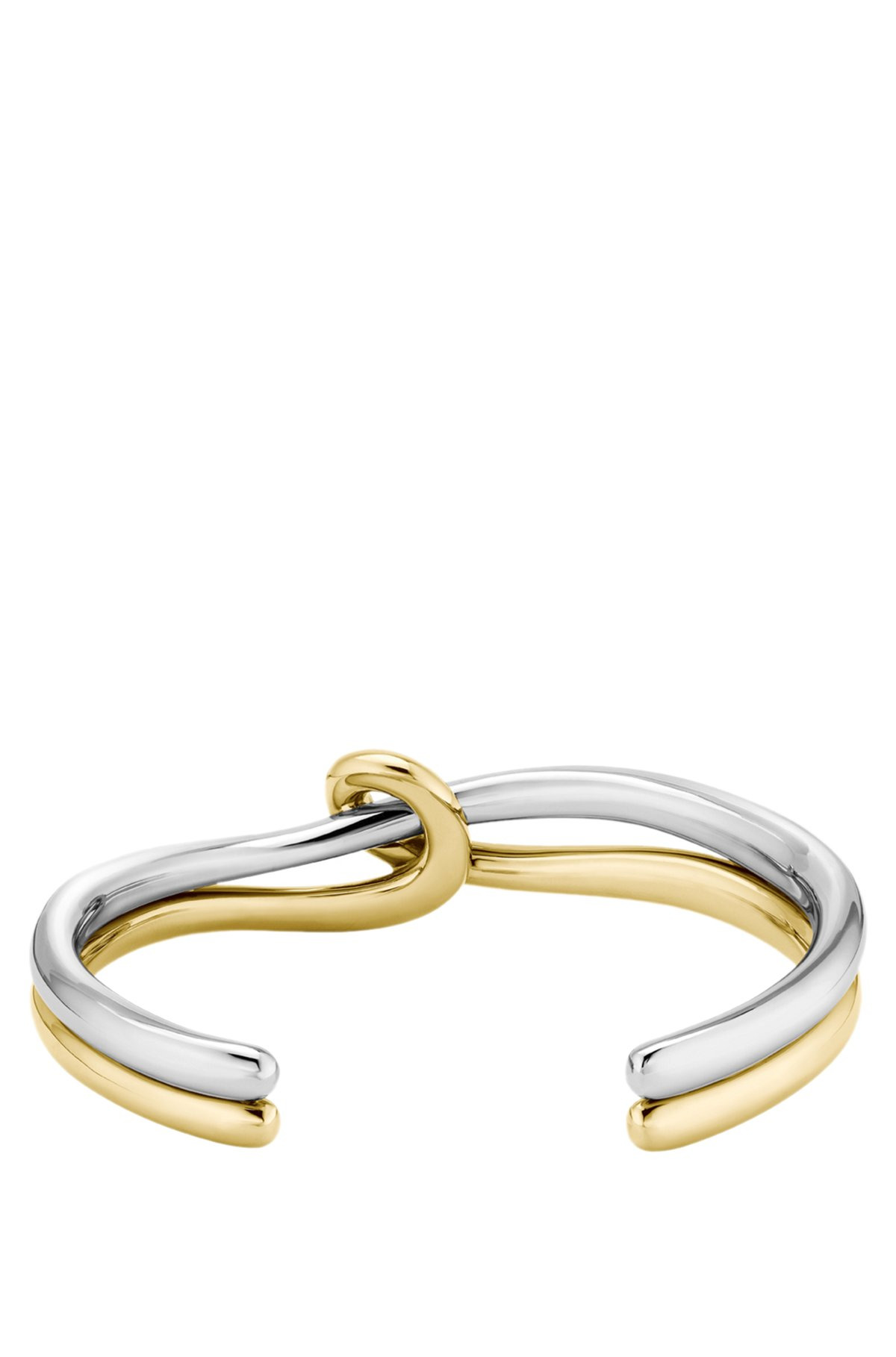 BANGLE WITH SILVER AND GOLD EFFECTS - 2