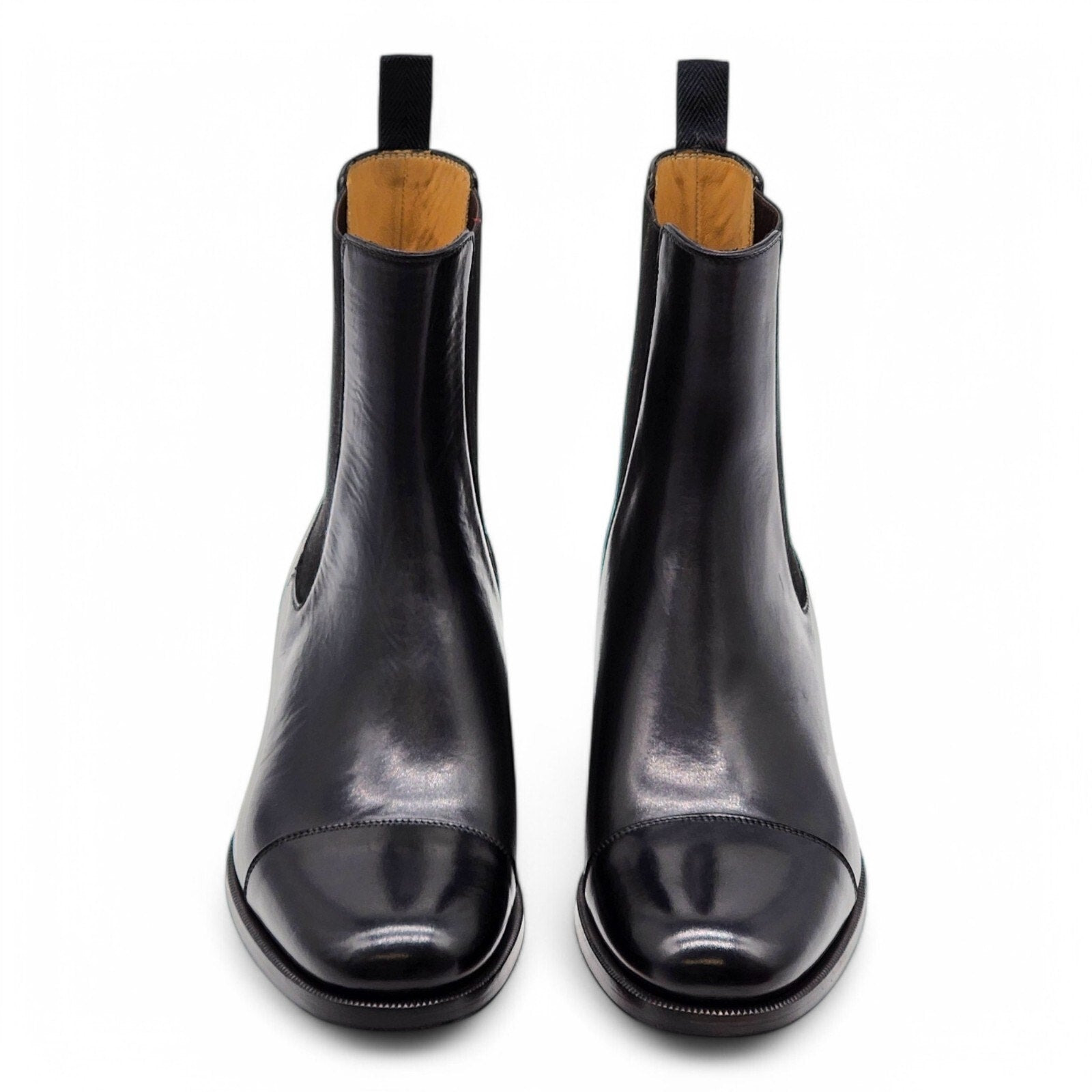Christian Louboutin Antonio Chelsea Leather Boots Black EU 39.5 US 6.5 - 3
