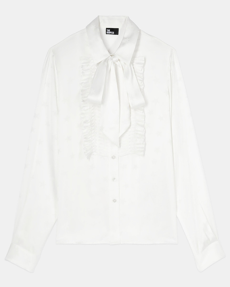 ECRU JACQUARD SHIRT 1