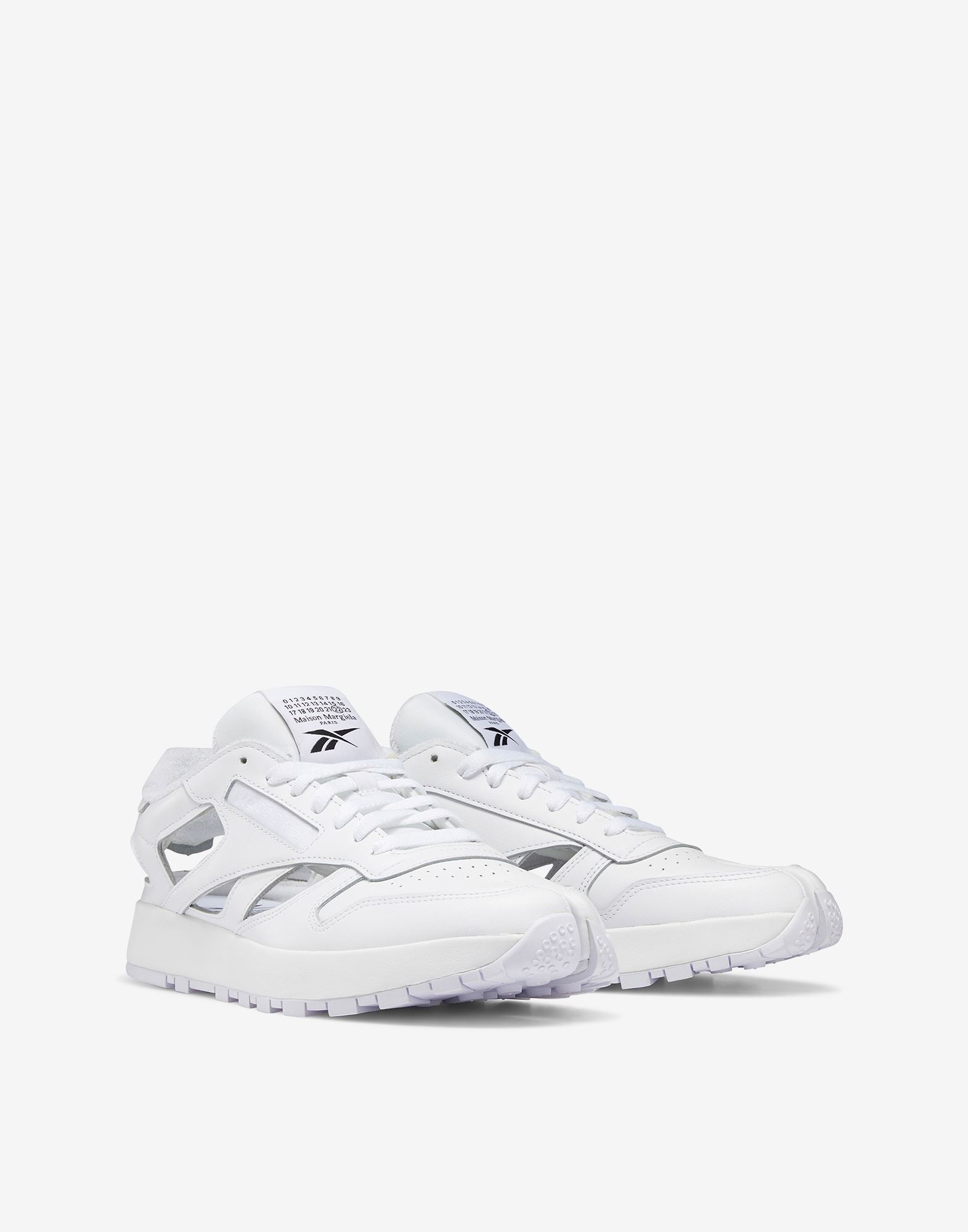 MM x Reebok classic leather Tabi low-top sneakers - 2