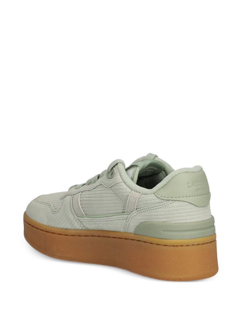 T-Clip corduroy platform sneakers 4
