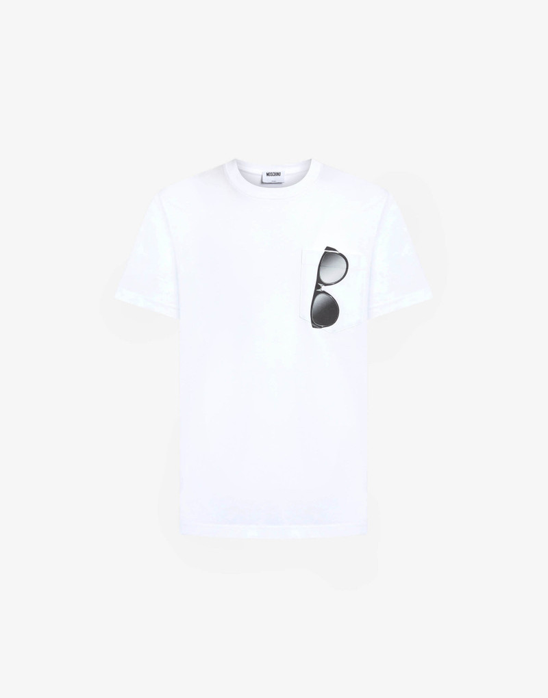 PRINTED COTTON JERSEY T-SHIRT - 1
