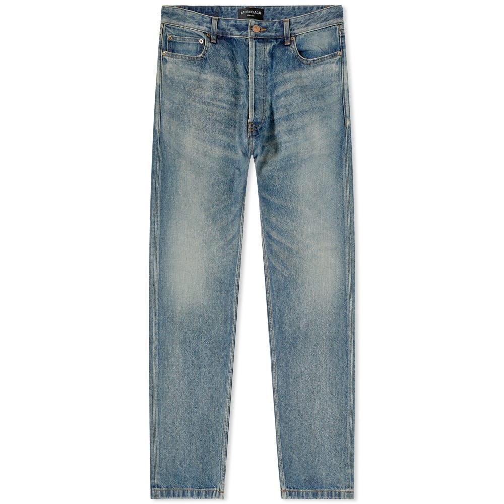 Balenciaga Normal Washed Jean - 1