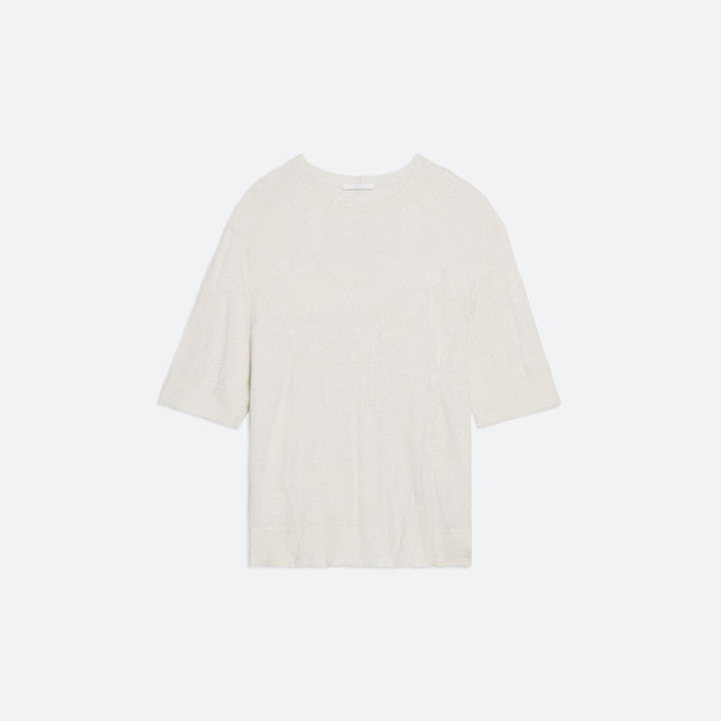 CRUSHED KNIT TEE - 1