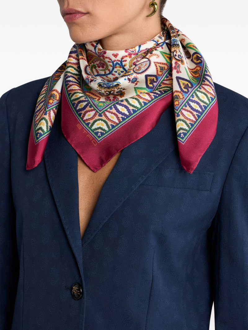 paisley-print scarf 3