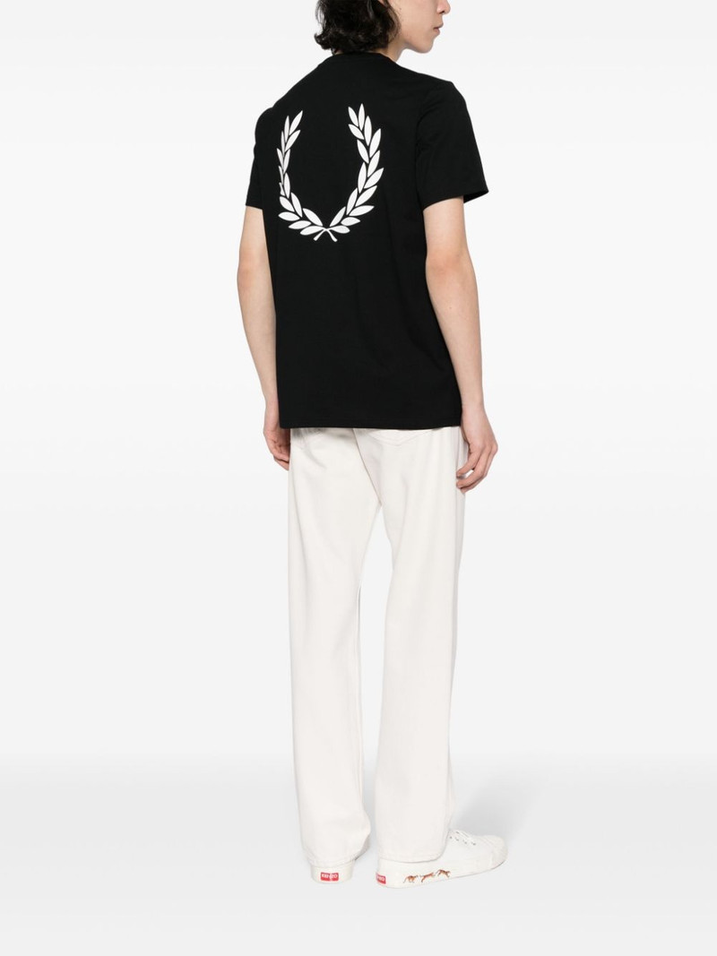Fred Perry logo-print cotton T-shirt outlook