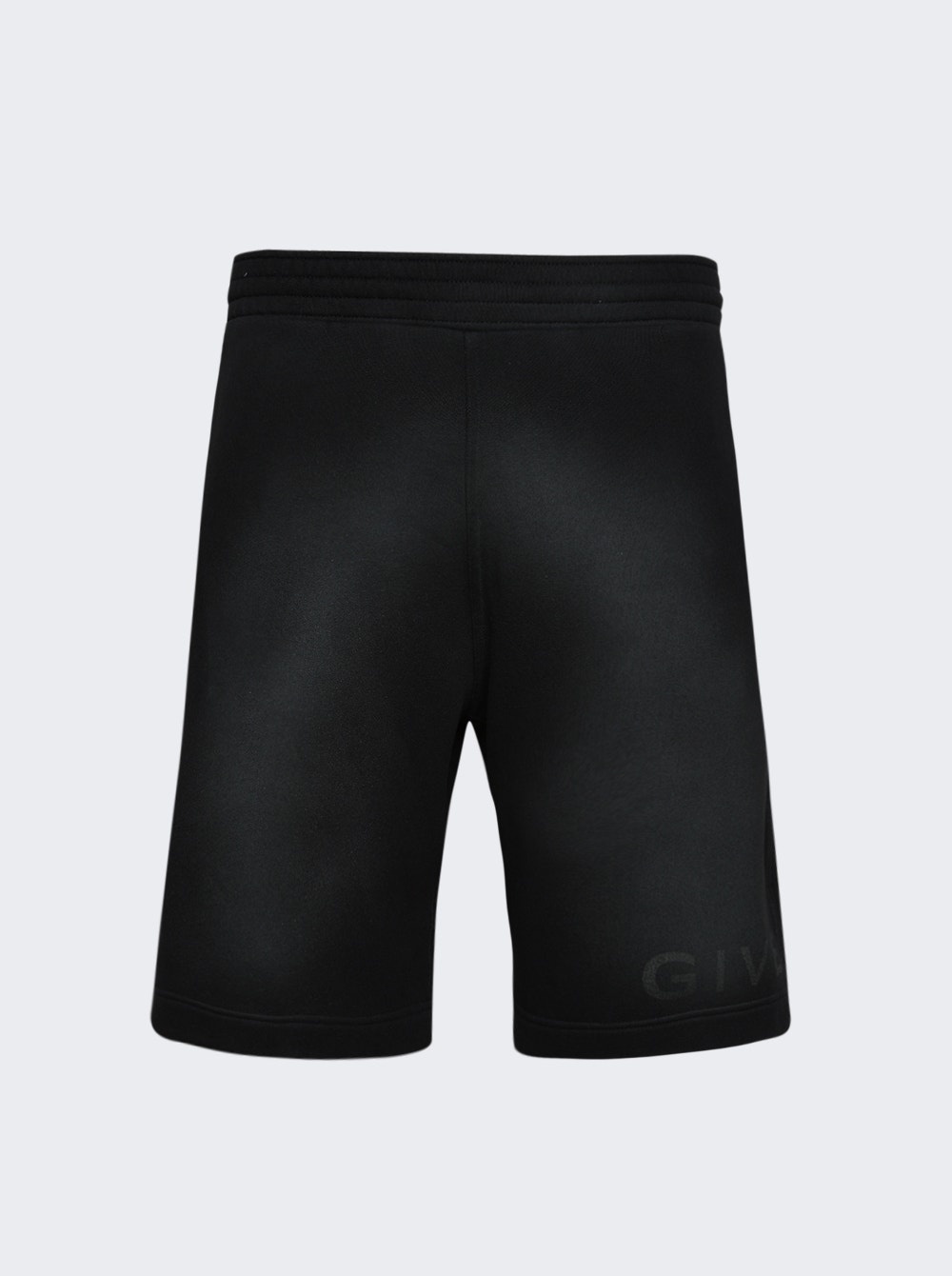 Boxy Fit Shorts Black and White - 1