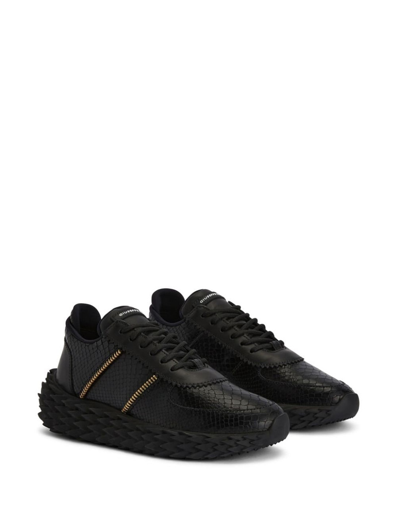 Giuseppe Zanotti Urchin leather sneakers outlook