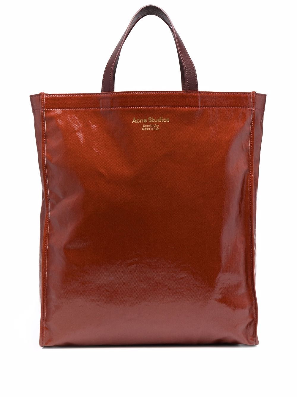 high-shine tote bag - 1