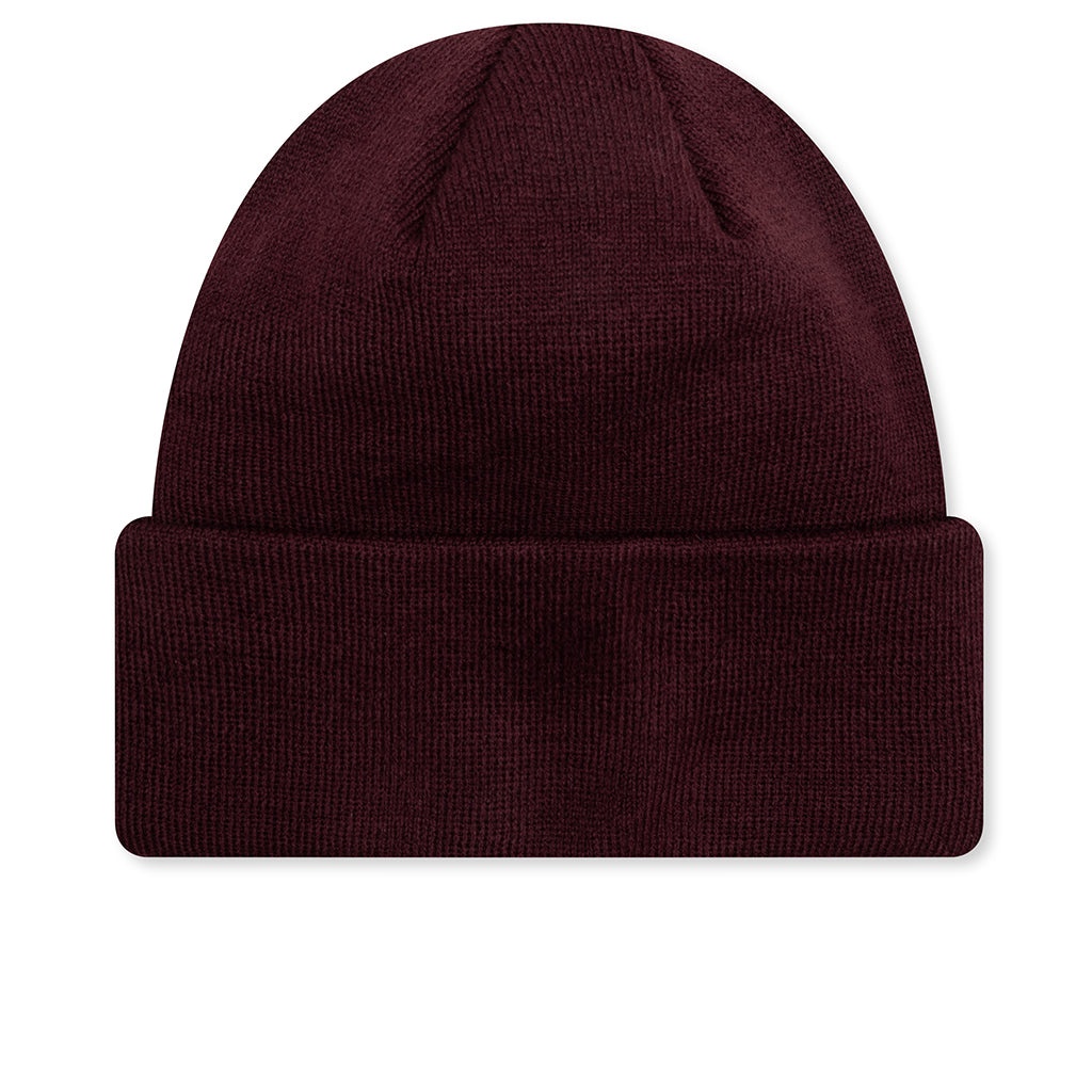BEANIE - BURGUNDY - 3