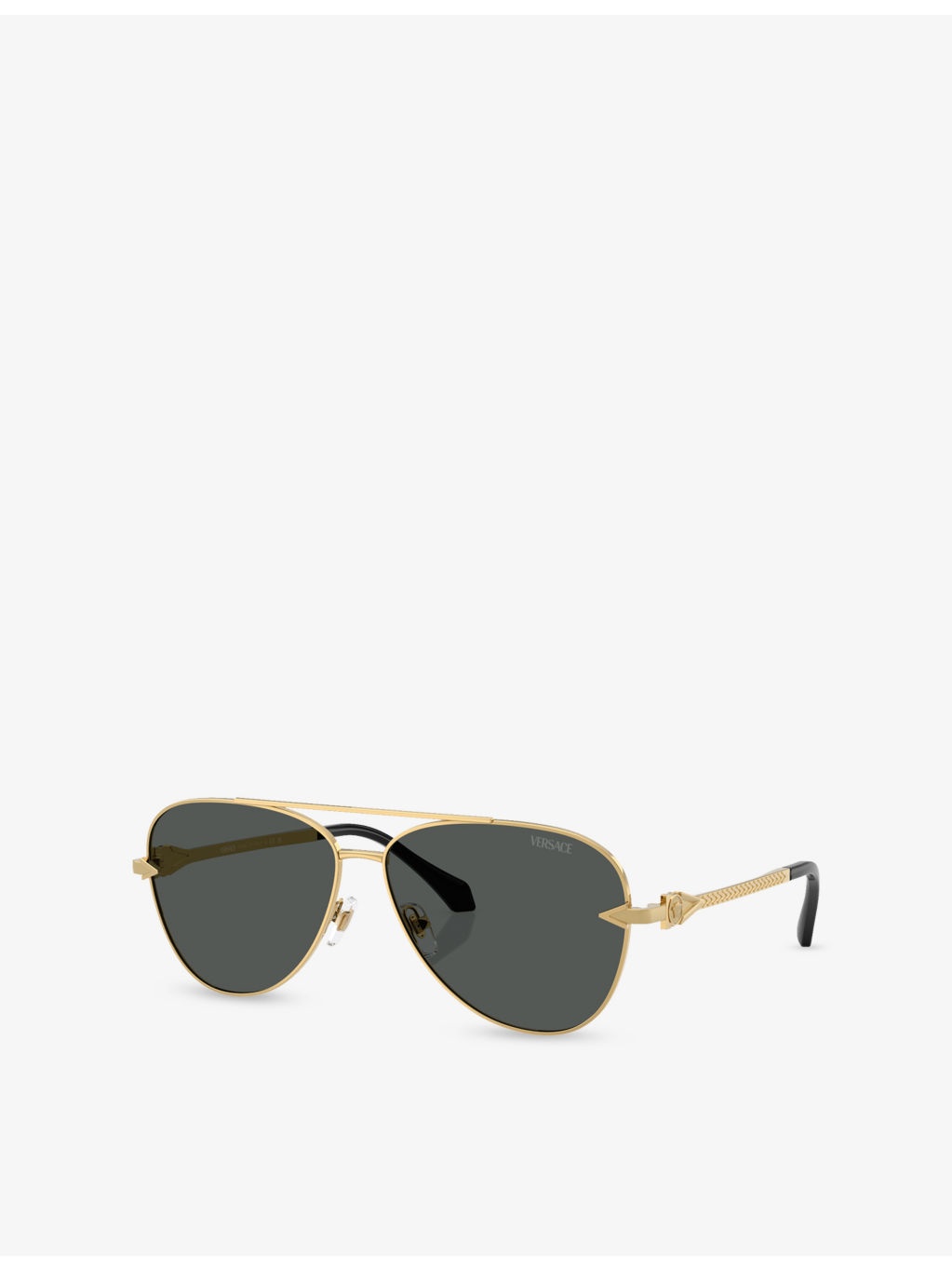 VE2283 Aviator-Frame Metal Sunglasses - 2
