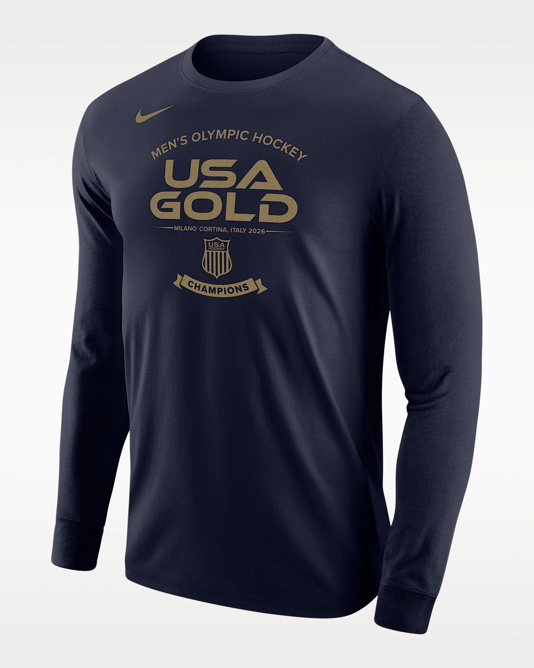 Nike USA Olympic Team 2026 "Gold Medal" Roster Men's Cotton T-Shirt - 1