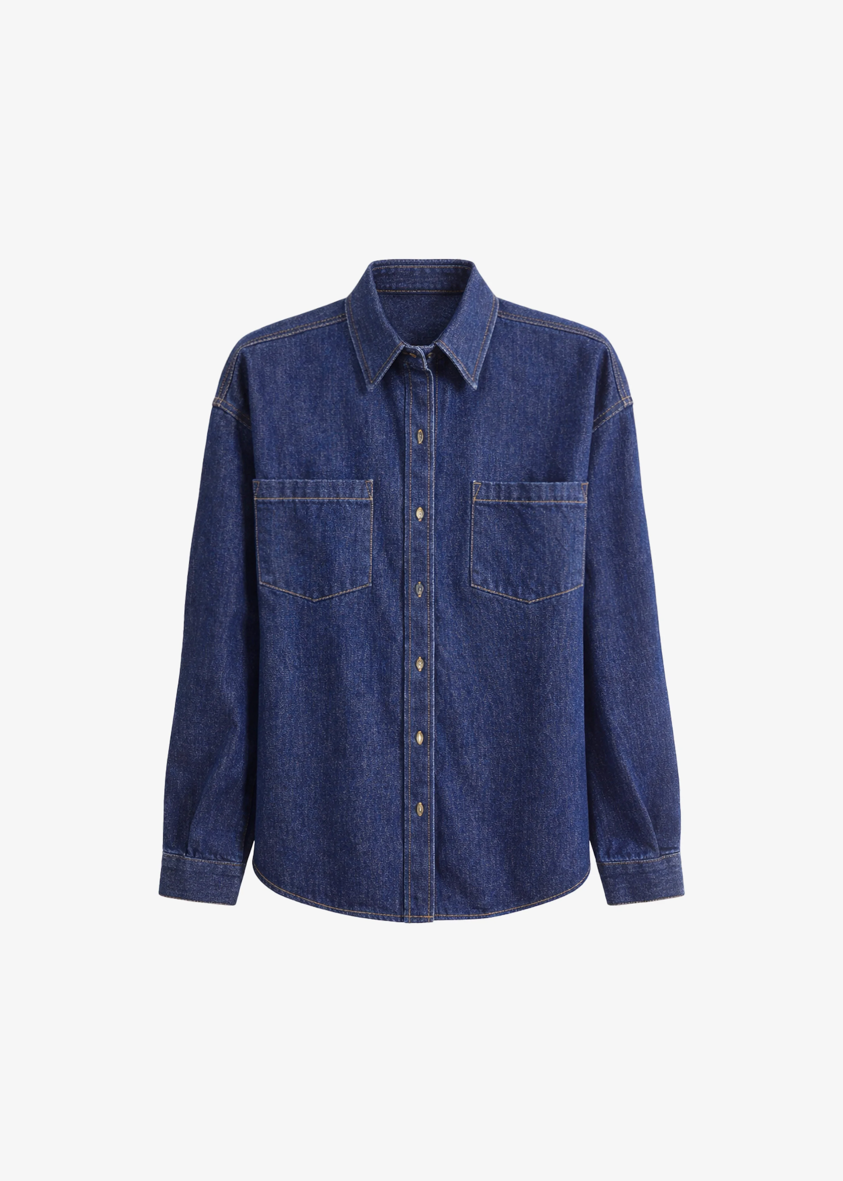 Deira Denim Shirt - Dark Wash - 1