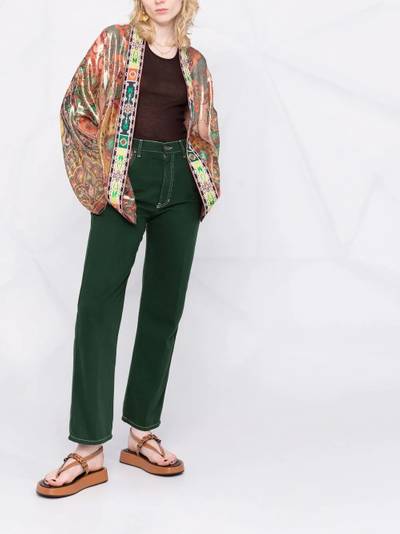 Etro graphic-print long-sleeve jacket outlook