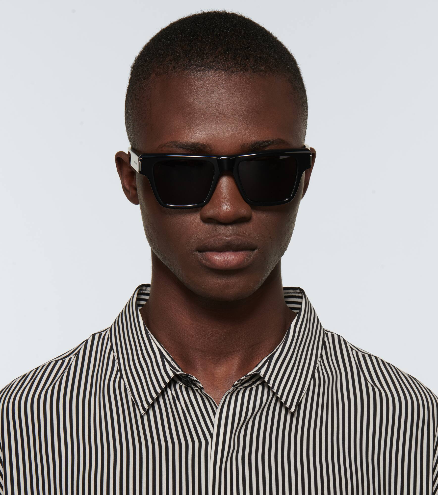 Square-frame acetate sunglasses - 3