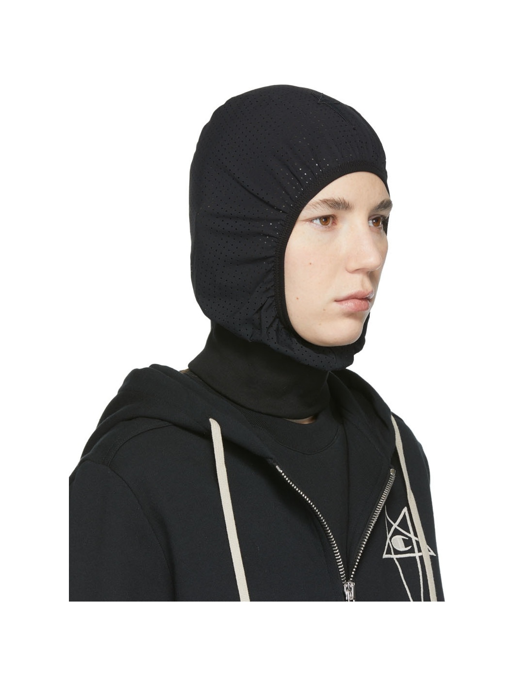 Black Champion Edition Mesh Balaclava - 2