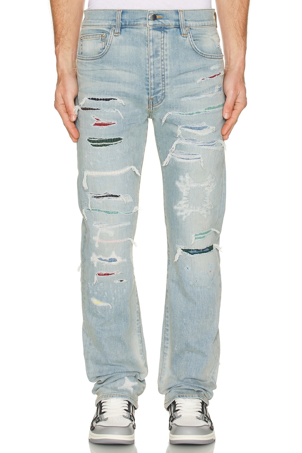 MA Quad Gauze Repair Slim Jean - 3