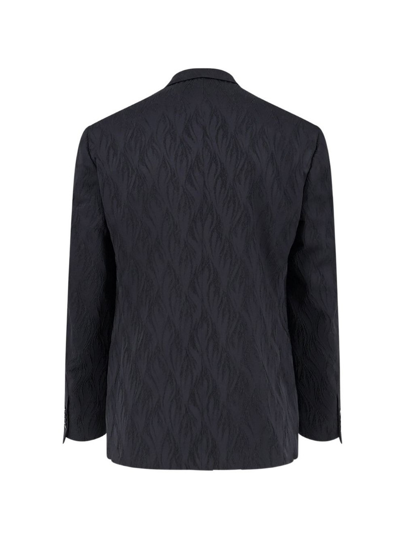 CORNELIANI peak-lapel single-breasted blazer outlook