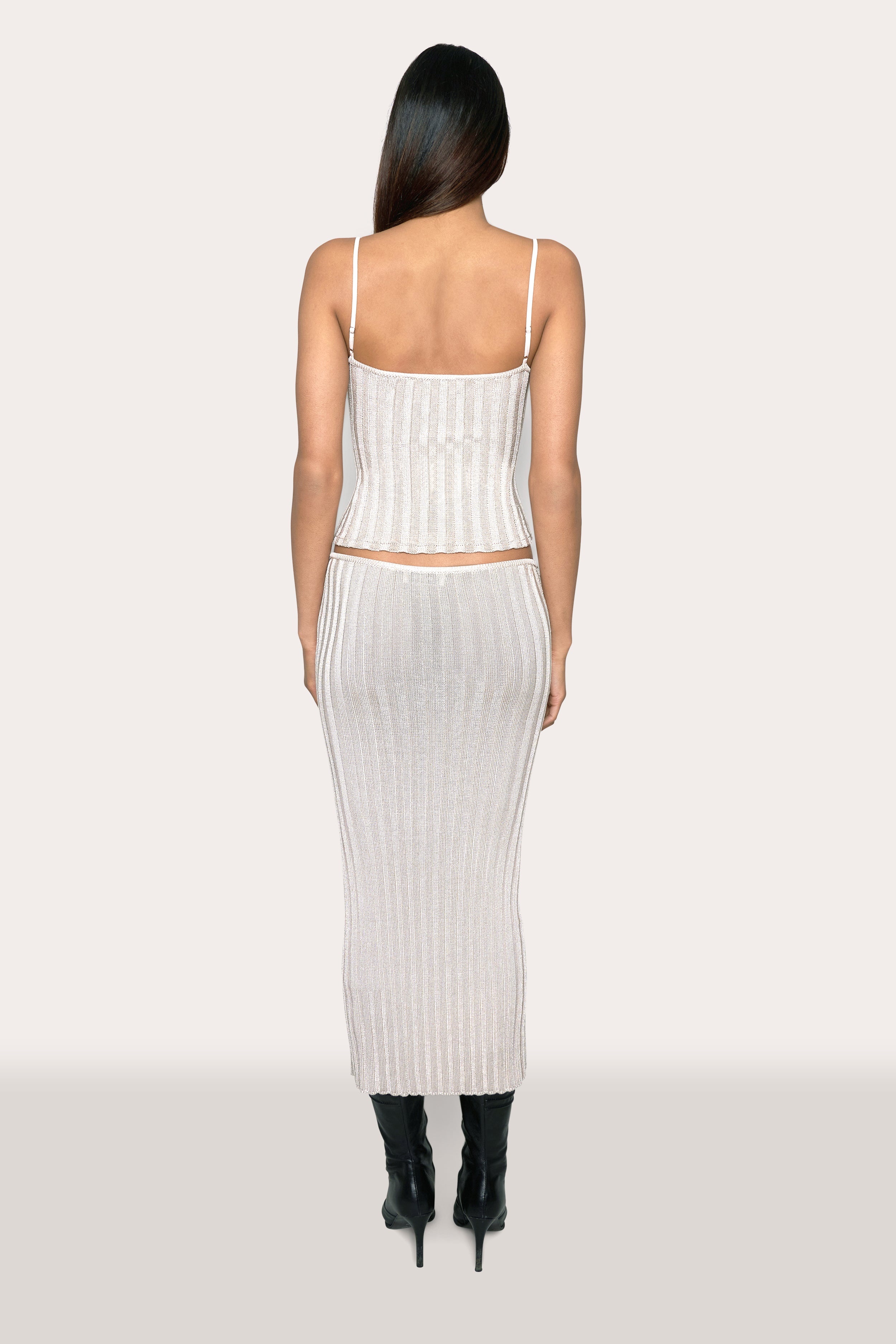 SLINKY RIB KNIT TANK - 6