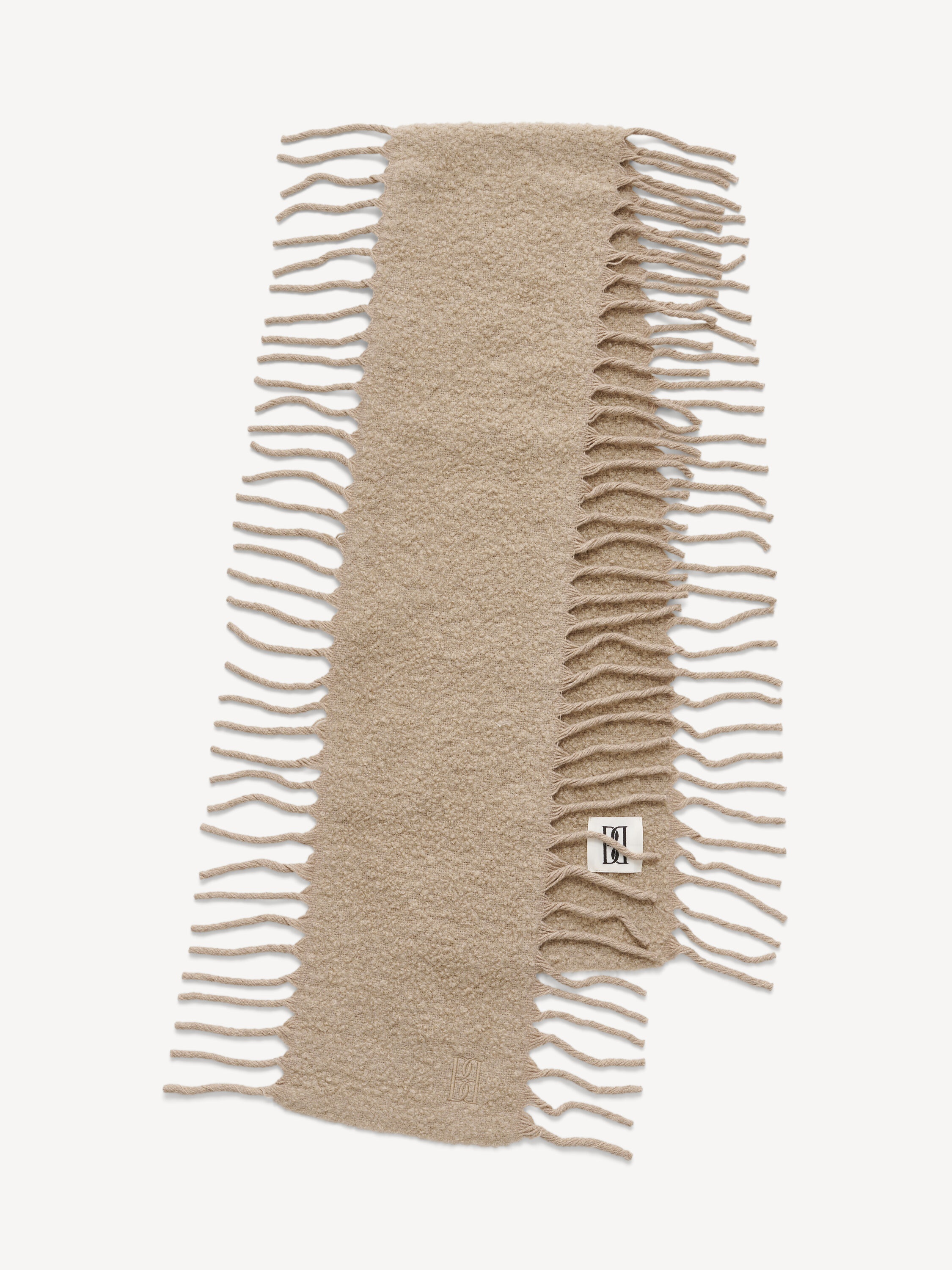Fringly wool scarf - 1