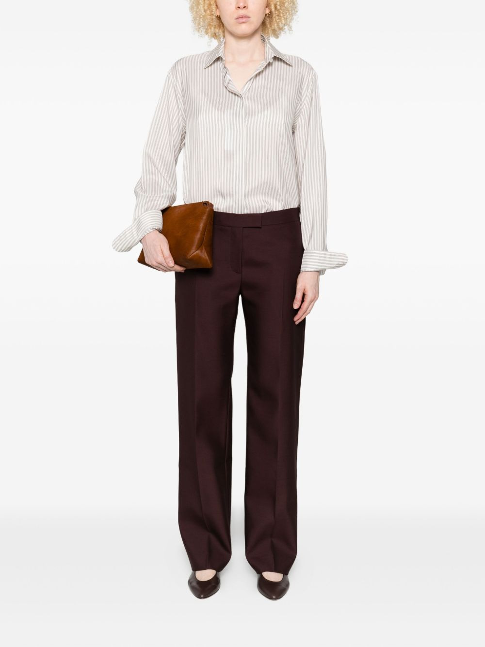 Callen pleated-front trousers - 2