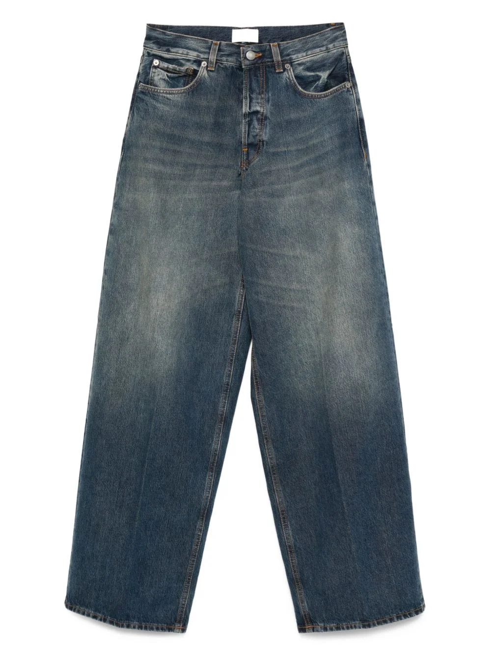 logo-patch jeans - 1