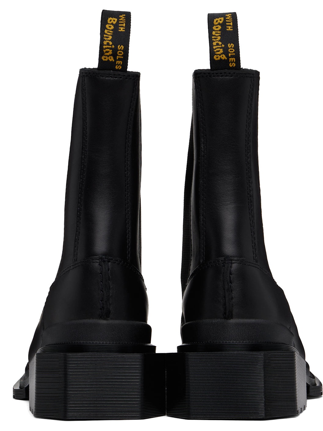 Black Maybole Square Toe Chelsea Boots - 2