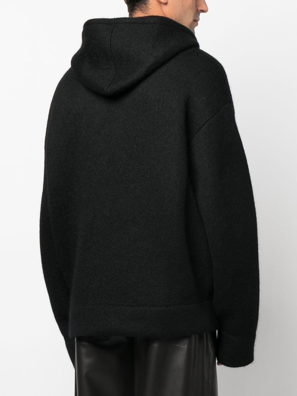 logo-print hoodie - 4